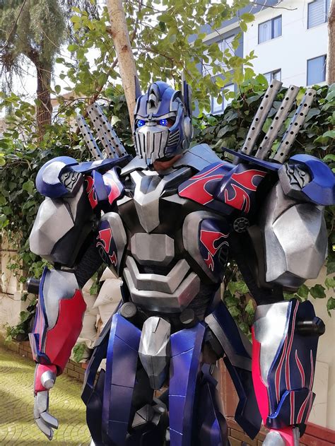 Optimus Prime Transformers Cosplay Costume | Etsy