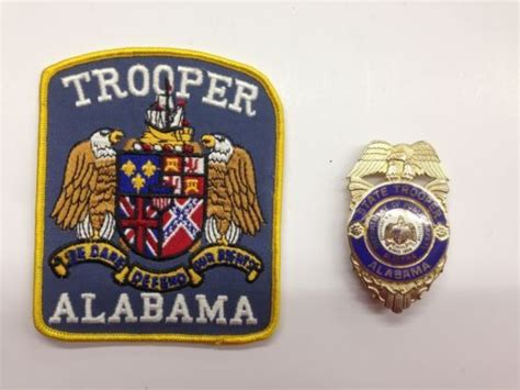 Alabama State Troopers Highway Patrol Police Badge & Patch | #1545265236