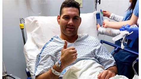 “Up the fibula was more of a problem than expected,” Chris Weidman ...