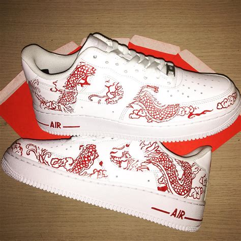 Red Dragon Air Force 1 Custom - Daniel Customs