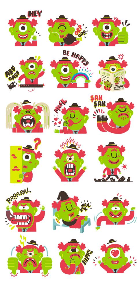 Snapchat Stickers :: Behance