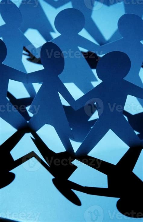 Paper cut out dolls of men and women 17168869 Stock Photo at Vecteezy