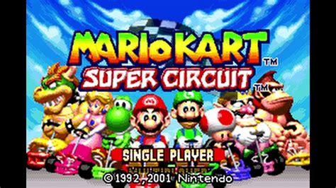 Mario Kart: Super Circuit - Title Screen Remix - YouTube