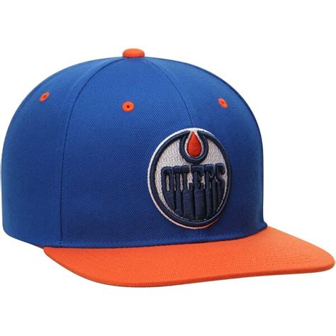 Edmonton Oilers Zephyr Z11 Snapback Adjustable Hat - Royal/Orange ...