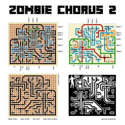 Perf and PCB Effects Layouts: Zombie Chorus