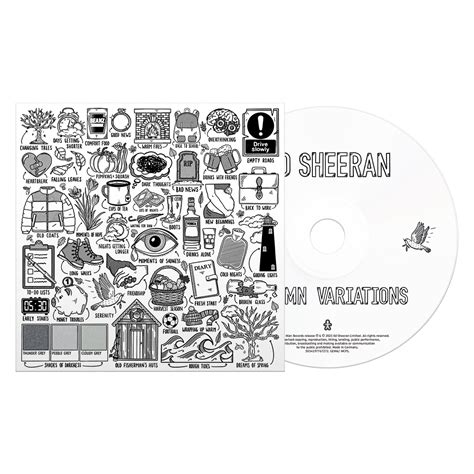 Autumn Variations CD – Ed Sheeran