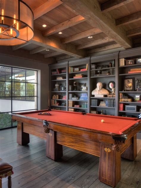 Pin by S Mah on Home - Entertainment / Billiards | Rec room decor, Rec room, Recreational room