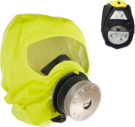 Dräger PARAT 5520 Fire Escape Hood Mask Emergency Escape Respirator ...