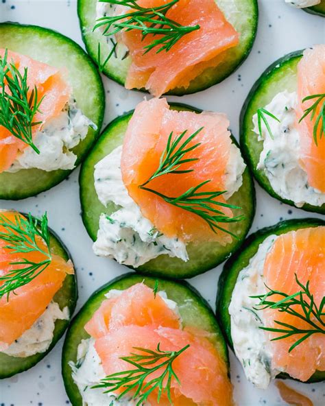 Smoked Salmon & Cucumber Appetizer – A Couple Cooks