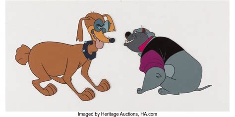 All Dogs Go to Heaven Carface Caruthers and Killer Production Cel Don Bluth, 1989 by Don Bluth ...