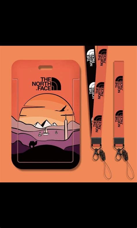 The North Face Lanyard ID Card Holder, Hobbies & Toys, Travel, Travel Essentials & Accessories ...