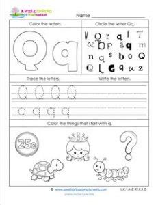 ABC Worksheets - Letter Q - Alphabet Worksheets | A Wellspring