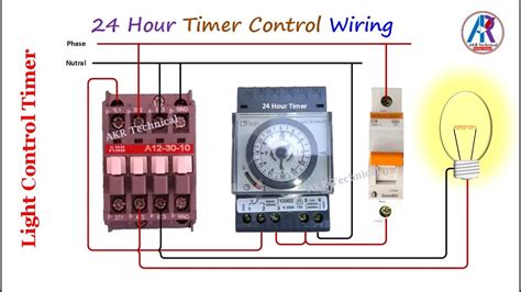 Analog Timer Switch Diagram Timer Switch Connection Diagram