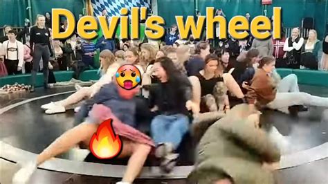 Devil's wheel Oktoberfest 2022 (Teufelsrad) Munich - Bavarian - YouTube