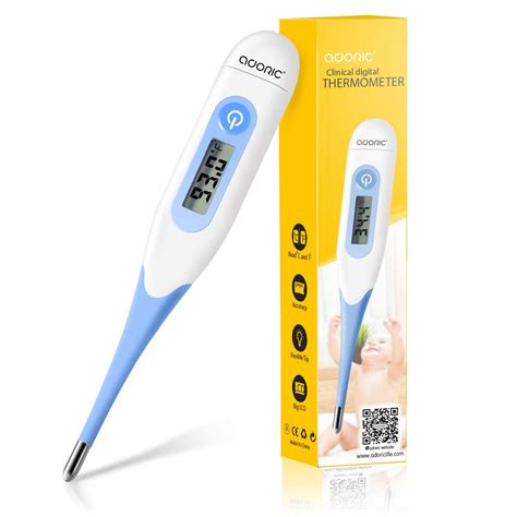 Buy Digital Medical Thermometer Rectal and Oral Thermometer for Adults and Babies Thermometer ...