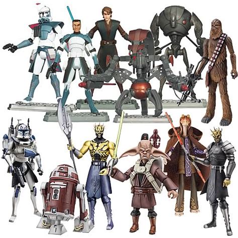 Star Wars Clone Wars Action Figures Wave 12 - Hasbro - Star Wars - Action Figures at ...