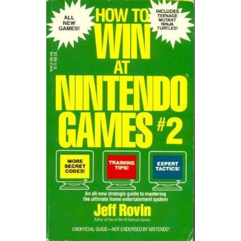 How to Win at Nintendo Games #2 Book For Sale | DKOldies