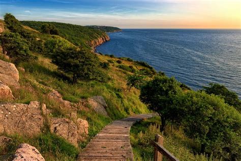 Bornholm Beach in Denmark, Europe | Cool places to visit, Places to visit, Mykonos island greece