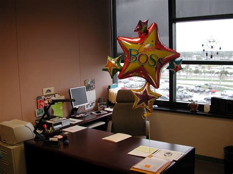 Boss Balloons | Olivia got our boss a big balloon for Boss' … | Flickr