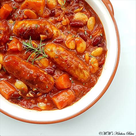 MM's Kitchen Bites: Easy Sausage and Bean Casserole...Spring is here!!