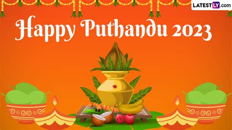 Festivals & Events News | Tamil New Year 2023 HD Images, Varusha Pirappu Greetings, Wishes and ...