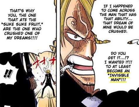 The reason why Sanji wanted the Suke Suke no Mi Devil Fruit - One Piece