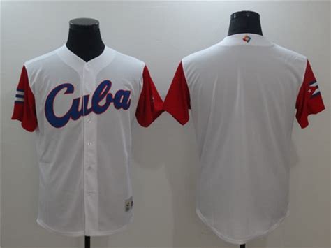 Cuba 2017 World Baseball Classic Jersey,2017 Cuba WBC Jersey