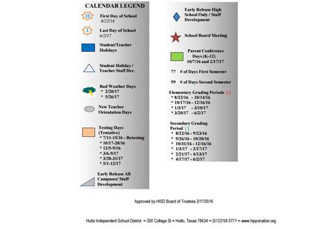 Hutto Isd Calendar - Printable Word Searches