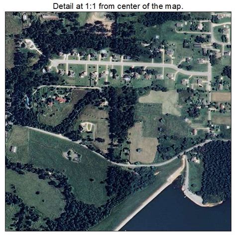 Aerial Photography Map of Elm Springs, AR Arkansas