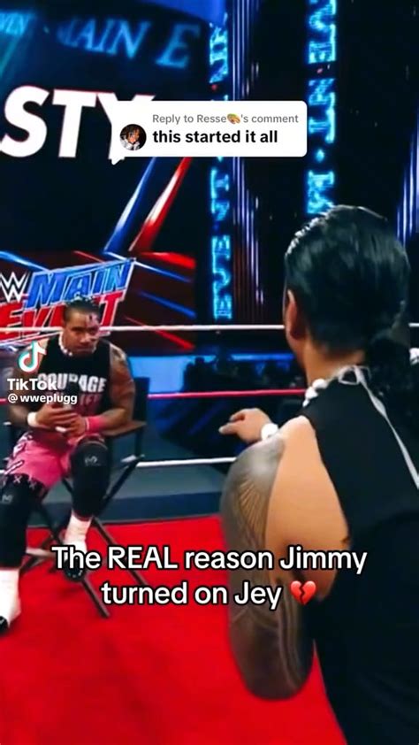 The real reason jimmy turned on jey!! : r/GreatnessOfWrestling