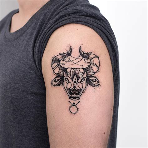 Taurus Tattoo - Tattoo Designs for Women