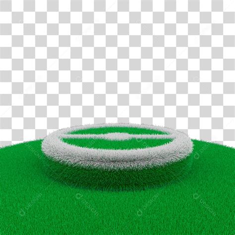 Campo de Futebol 3D Elemento PNG Transparente [download] - Designi