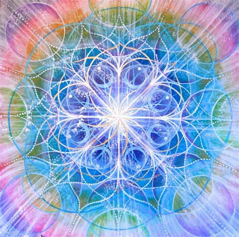 "Halo" sacred geometry painting by a Vancouver Island artist. www.suzannart.com #sacred # ...