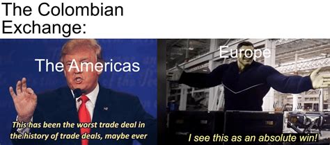 The Art of the Deal : r/HistoryMemes