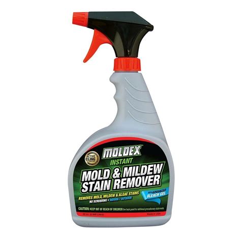 Moldex 7010 Mold & Mildew Instant Stain Remover Trigger Sprayer, 32 oz - Pack of 3 - Walmart.com ...