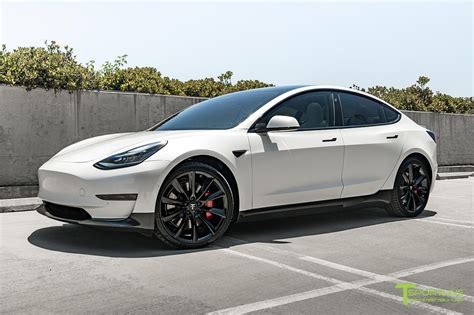 Tesla Model 3 Carbon Fiber Sport Package – T Sportline - Tesla Model S, 3, X & Y Accessories