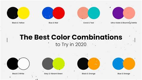 10 Color Combinations to Try in 2020