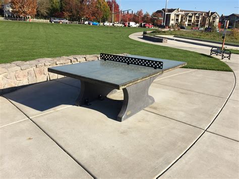 concrete ping pong table 11 - Best Outdoor Ping Pong Tables