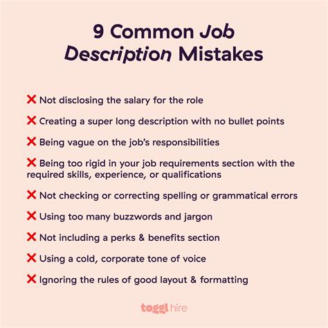 How to Write a Good Job Description + 15 Examples for Inspiration • Toggl Hire