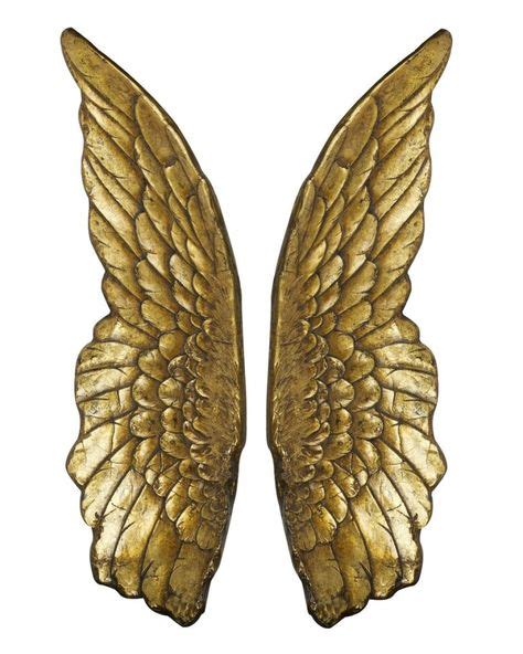 Gold Angel Wings Wall Art by Parlane best price £199 at | Angel wings wall decor, Angel wings ...