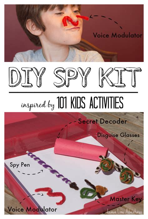 DIY Spy Kit | 101 Kids Activities