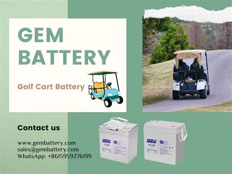 Long Service Life Golf Cart Battery-www.gembattery.com