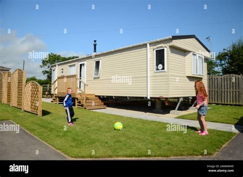 static caravan, Holiday Home Stock Photo - Alamy