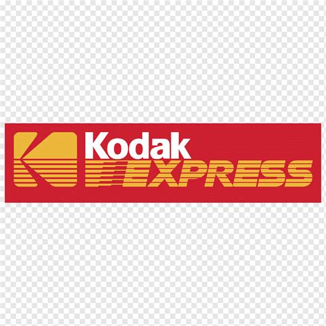 Kodak Express, HD, logo, png | PNGWing