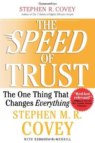 The Speed of Trust PDF Summary - Stephen R. Covey & Rebecca Merrill