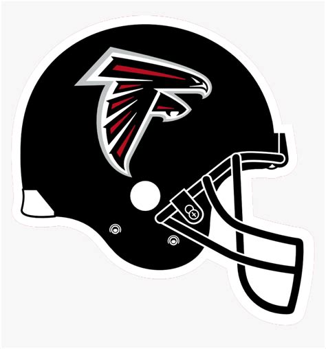 Atlanta Falcons Helmet Logo Png, Transparent Png - kindpng