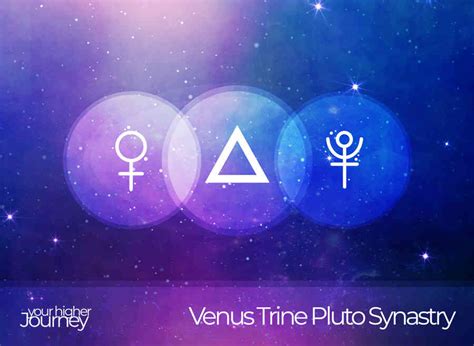 Venus Trine Pluto Synastry - Lovers Embracing Change