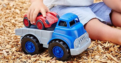 Flatbed Truck with Race Car - Toypik