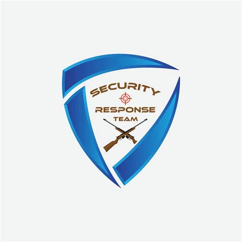 Security Response Team Logo Design Template With Modern Shield. Security company logo ready to ...