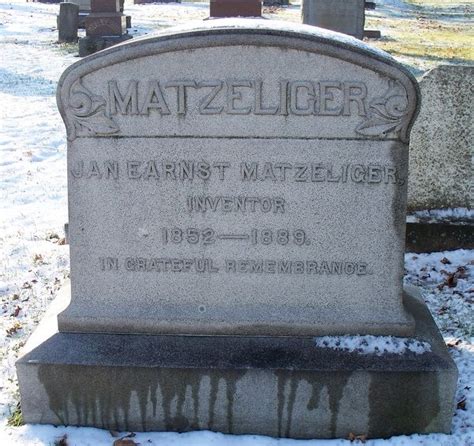 JAN ERNST MATZELIGER INVENTOR HEADSTONE – PAN-AFRICAN HISTORY AND CULTURE